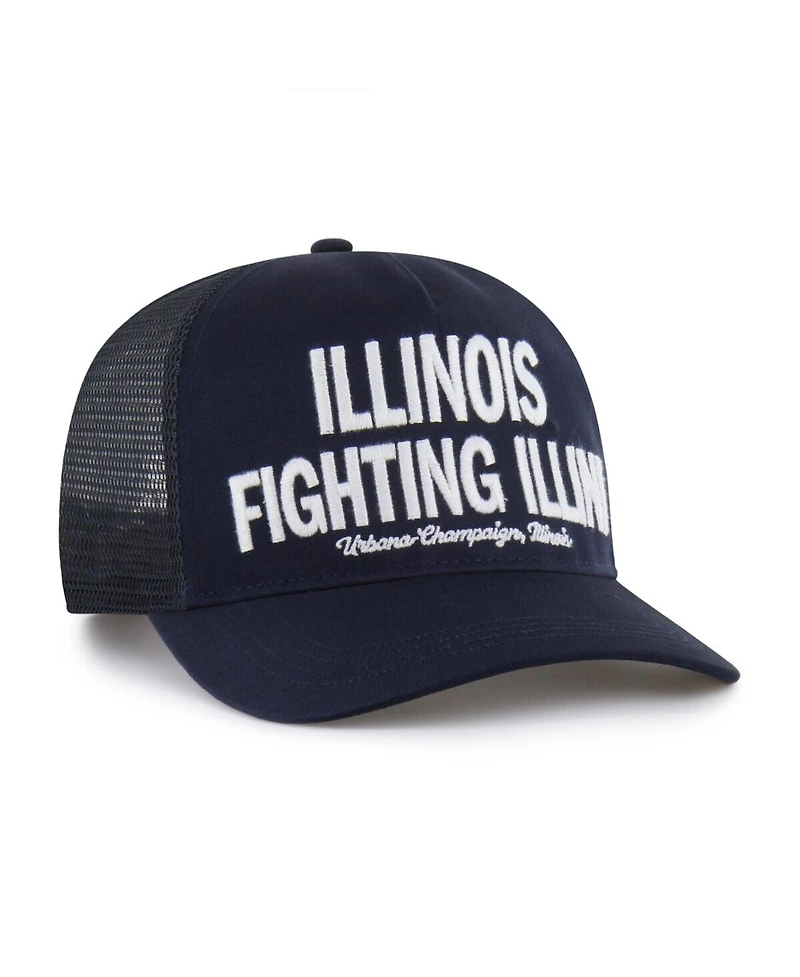 '47 Brand Men's Navy Illinois Fighting Illini Contemporary Hitch Trucker Adjustable Hat