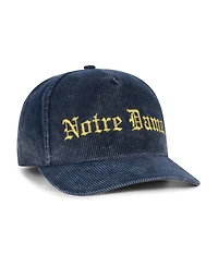 '47 Brand Men's Navy Notre Dame Fighting Irish Reclaim Snow Wash Corduroy Hitch Adjustable Hat