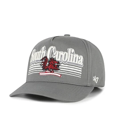 '47 Brand Men's Gray South Carolina Gamecocks Script Fade Hitch Adjustable Hat