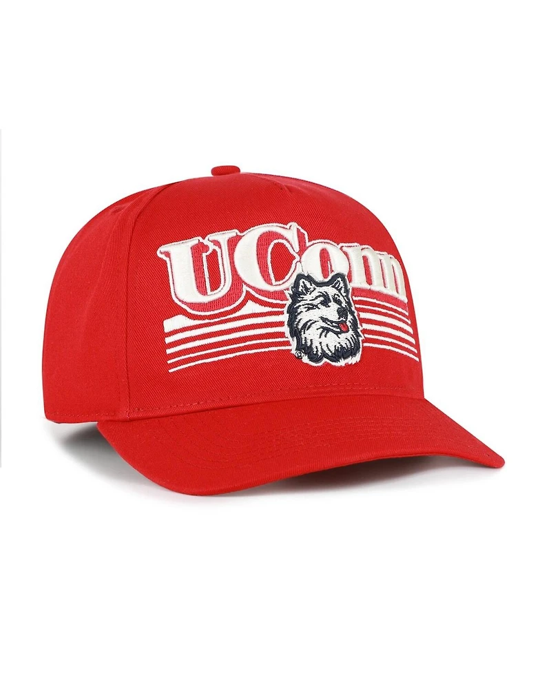 '47 Brand Men's Red UConn Huskies Script Fade Hitch Adjustable Hat