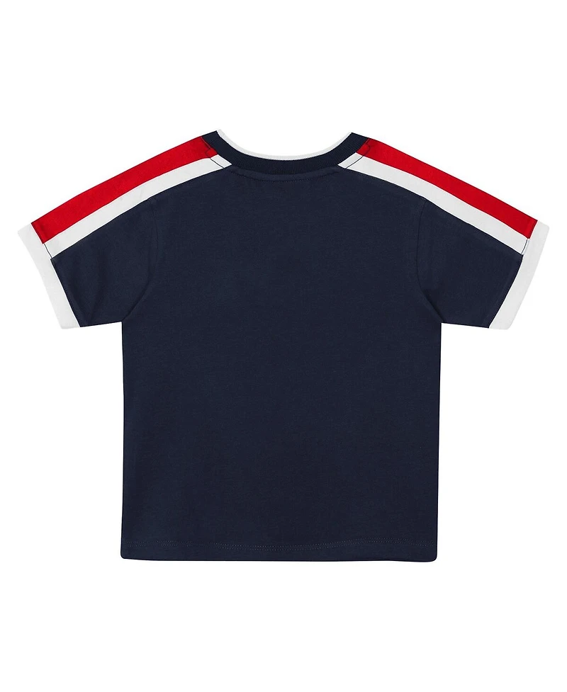 Outerstuff Toddler 2-Piece Navy Atlanta Braves Ground Ball T-Shirt and Shorts Set