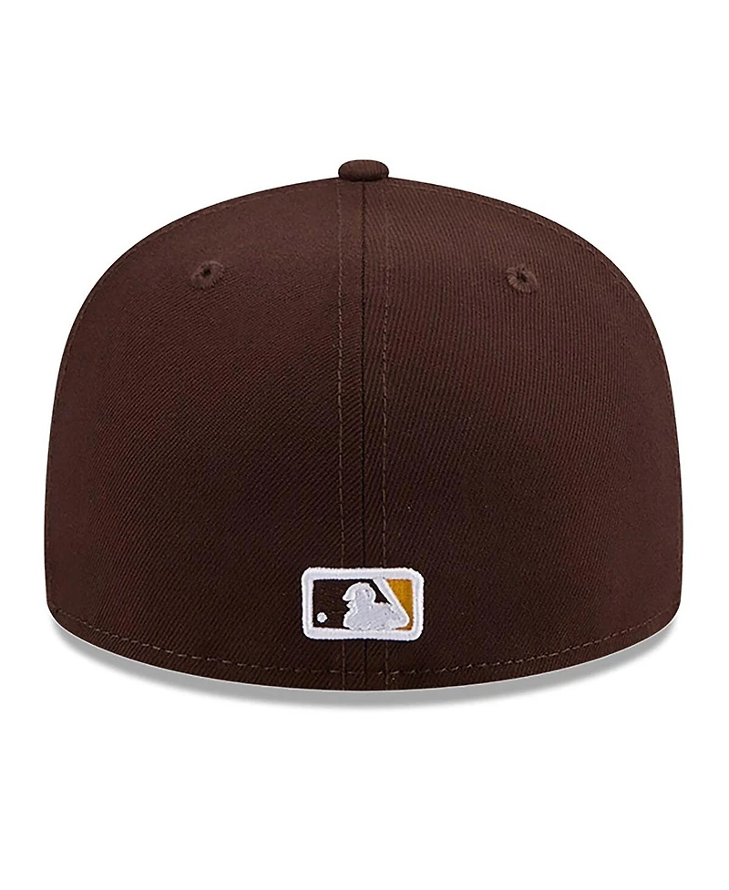 New Era Men's Brown San Diego Padres 2026 Jackie Robinson Day 59FIFTY Fitted Hat