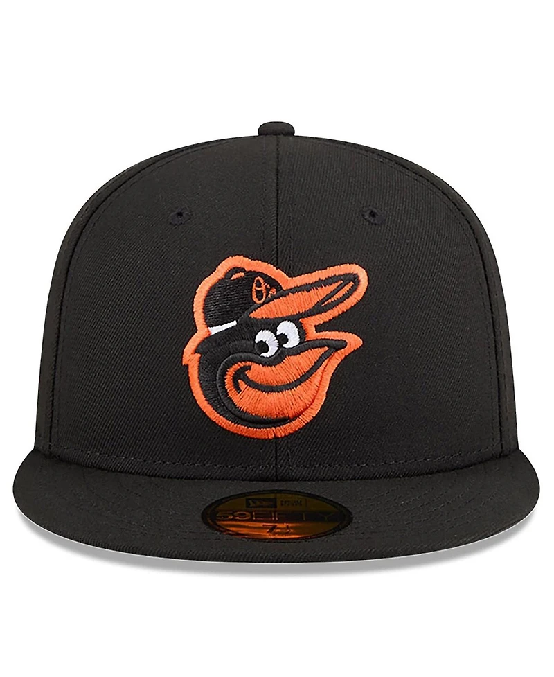 New Era Men's Black Baltimore Orioles 2026 Jackie Robinson Day 59FIFTY Fitted Hat