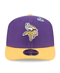 New Era Men's Purple/Gold Minnesota Vikings 2026 Nfl Draft 9SEVENTY Adjustable Hat