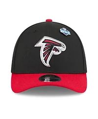 New Era Men's Black/Red Atlanta Falcons 2026 Nfl Draft 39THIRTY M-Crown Flex Hat
