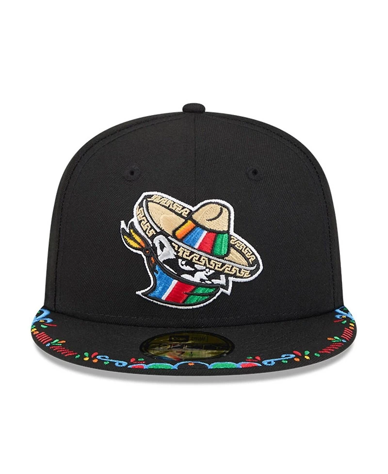New Era Men's Black Quad Cities River Bandits 2026 Copa De La Diversion 59FIFTY Fitted Hat