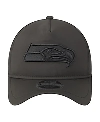 New Era Men's Black Seattle Seahawks Apex 9FORTY Adjustable Hat