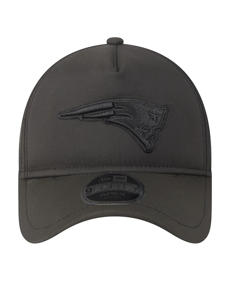 New Era Men's Black New England Patriots Apex 9FORTY Adjustable Hat