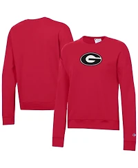 Champion Women's Red Georgia Bulldogs Powerblend Sweatshirt