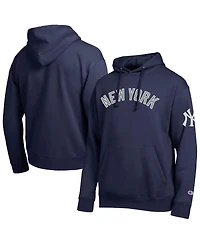 Champion Men's Navy New York Yankees All Star Wordmark Hoodie