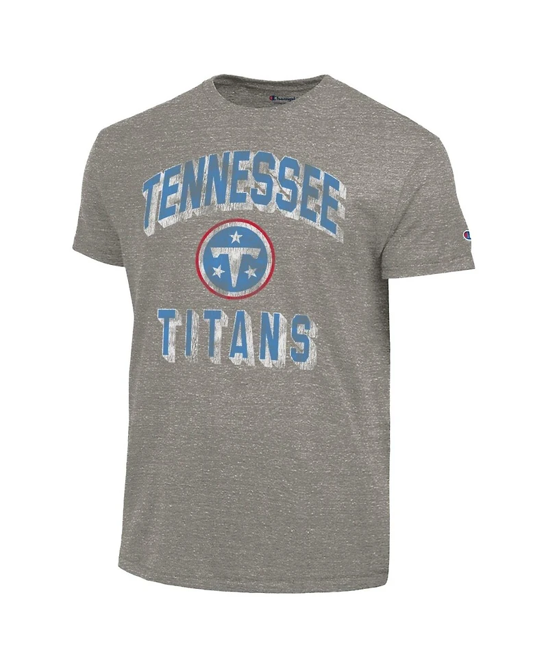 Champion Men's Charcoal Tennessee Titans Ultimate Tri-Blend T-Shirt