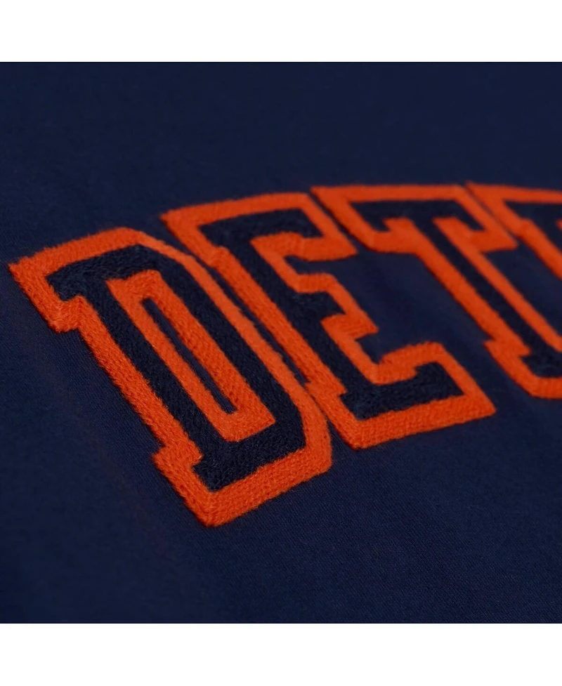 Mitchell & Ness Men's Navy Detroit Tigers Wild Pitch Ringer T-Shirt
