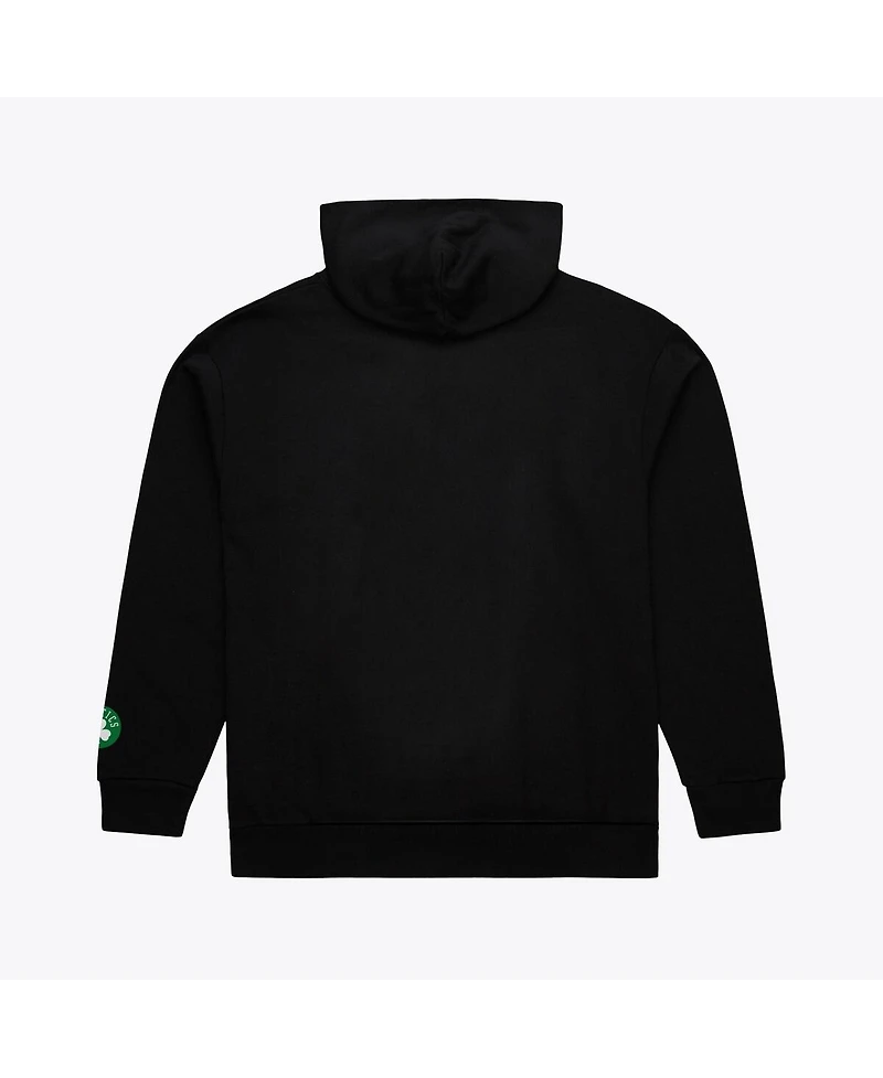 Mitchell & Ness Men's Black Boston Celtics Fleece Hoodie