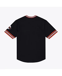 Mitchell & Ness Men's Black San Francisco Giants Wild Pitch Ringer T-Shirt