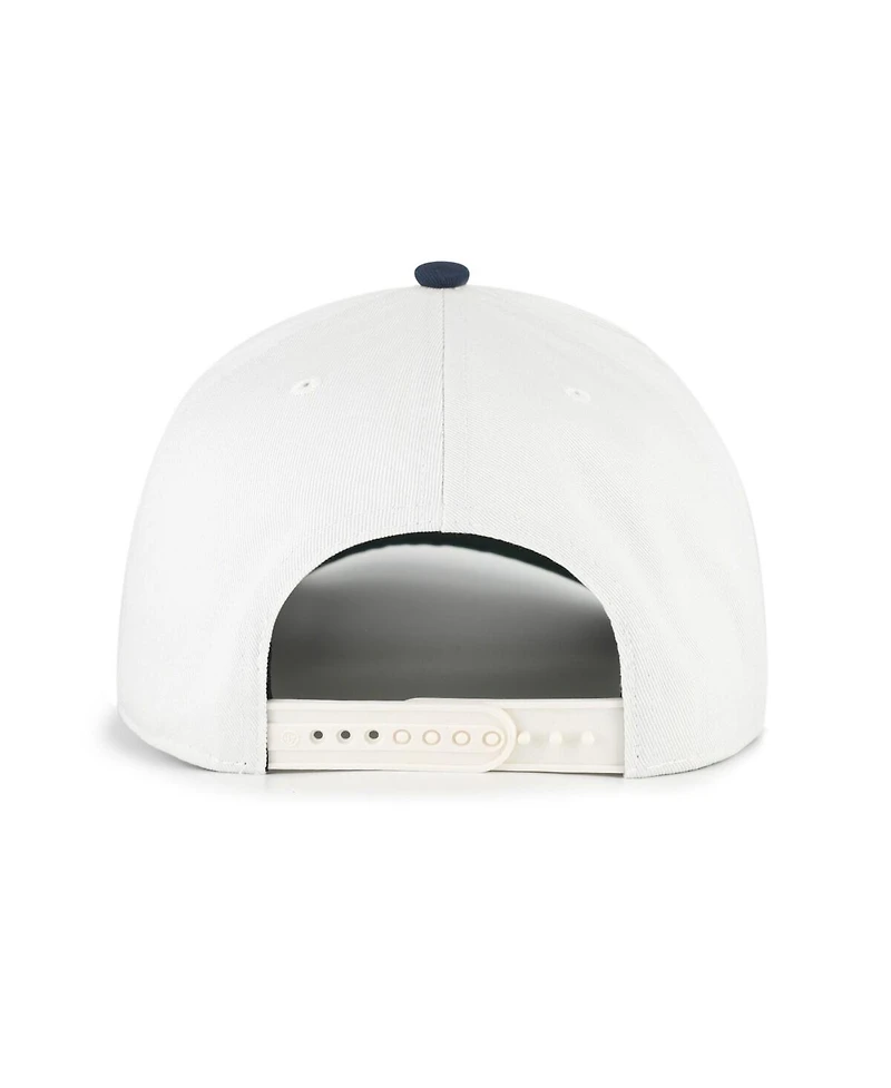 '47 Brand Men's White Denver Broncos Contemporary Two-Tone Hitch Adjustable Hat