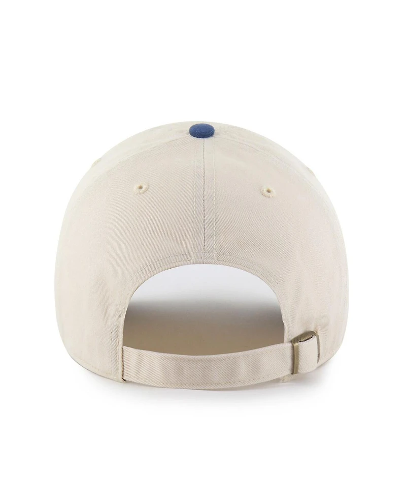 '47 Brand Men's Natural/Blue San Diego Padres Two-Tone Fashion Clean Up Adjustable Hat