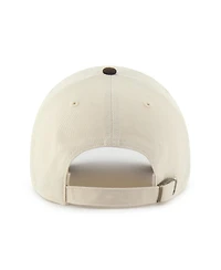 '47 Brand Men's Natural/Brown Texas Rangers Two-Tone Fashion Clean Up Adjustable Hat