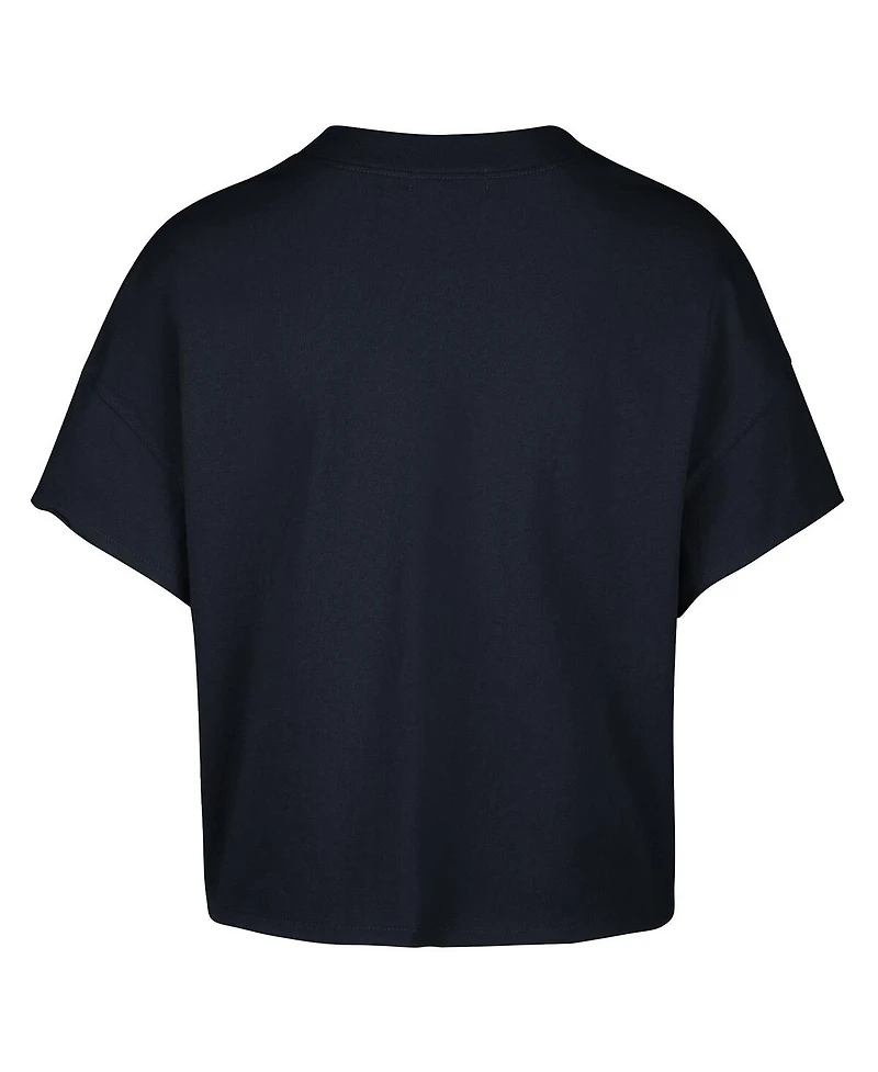 Stoney Clover Lane X '47 Brand Women's Navy New York Yankees Oversized Notch Neck T-Shirt