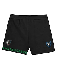Mitchell & Ness Toddler 2-Piece Kevin Garnett Black Minnesota Timberwolves Play by Place T-Shirt and Shorts Set
