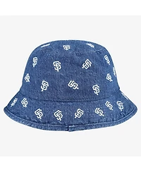 New Era Women's Denim San Francisco Giants Denim Micro Bucket Hat