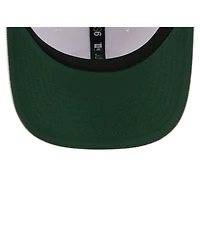 New Era Men's White Green Bay Packers Coolera 9SEVENTY Adjustable Hat