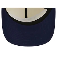 New Era Men's Cream/Navy Joey Logano Flag 19TWENTY Adjustable Hat