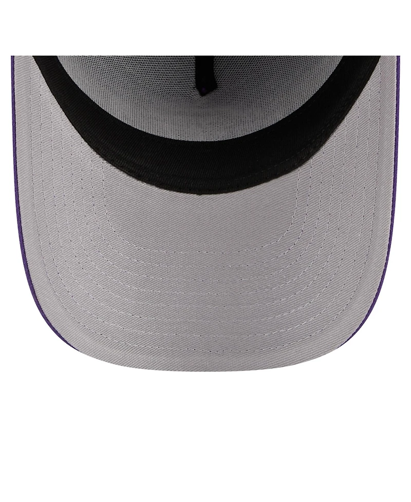 New Era Big Boys and Girls Purple Los Angeles Lakers 9FORTY A-Frame Adjustable Hat