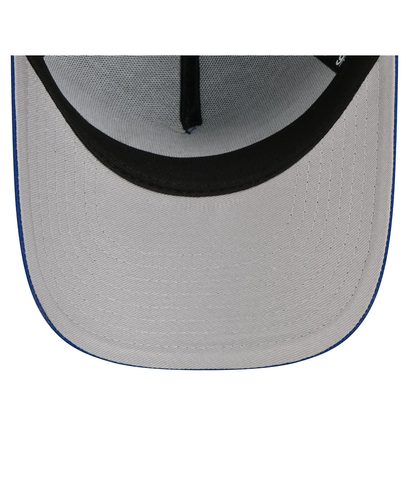 New Era Big Boys and Girls Blue Detroit Pistons 9FORTY A-Frame Adjustable Hat