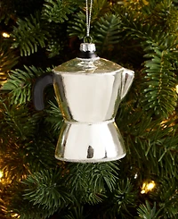 Holiday Lane Foodie & Spirits Espresso Maker Ornament, Macy's Exclusive