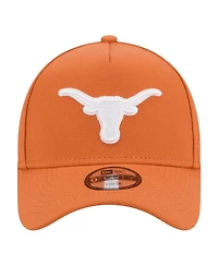New Era Big Boys and Girls Burnt Orange Texas Orange 9FORTY A-Frame Adjustable Hat