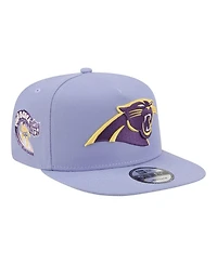 New Era Men's Lavender Carolina Panthers Bloom A-Frame 9FIFTY Snapback Hat