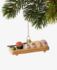 Holiday Lane Foodie & Spirits Sushi Tray Ornament, Macy's Exclusive