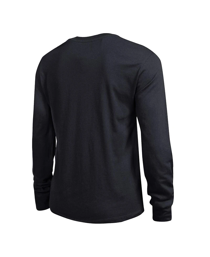 Champion Women's Black Philadelphia Flyers 2-Hit Long Sleeve T-Shirt