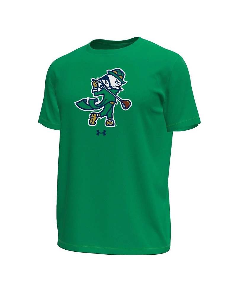 Under Armour Men's Kelly Green Notre Dame Fighting Irish Golf Leprechaun Tech Stretch T-Shirt