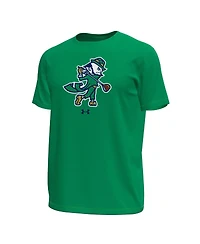 Under Armour Men's Kelly Green Notre Dame Fighting Irish Golf Leprechaun Tech Stretch T-Shirt