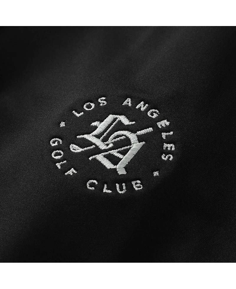 Peter Millar Men's Black Los Angeles Golf Club Tgl Performance Jersey Polo Shirt