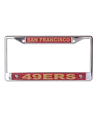 Wincraft San Francisco 49ers Team Logo S/L Metal License Plate Frame