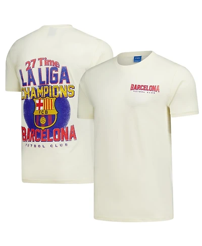 Peace Collective Men's and Women's Cream Barcelona Champion T-Shirt