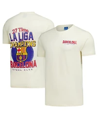 Peace Collective Men's and Women's Cream Barcelona Champion T-Shirt