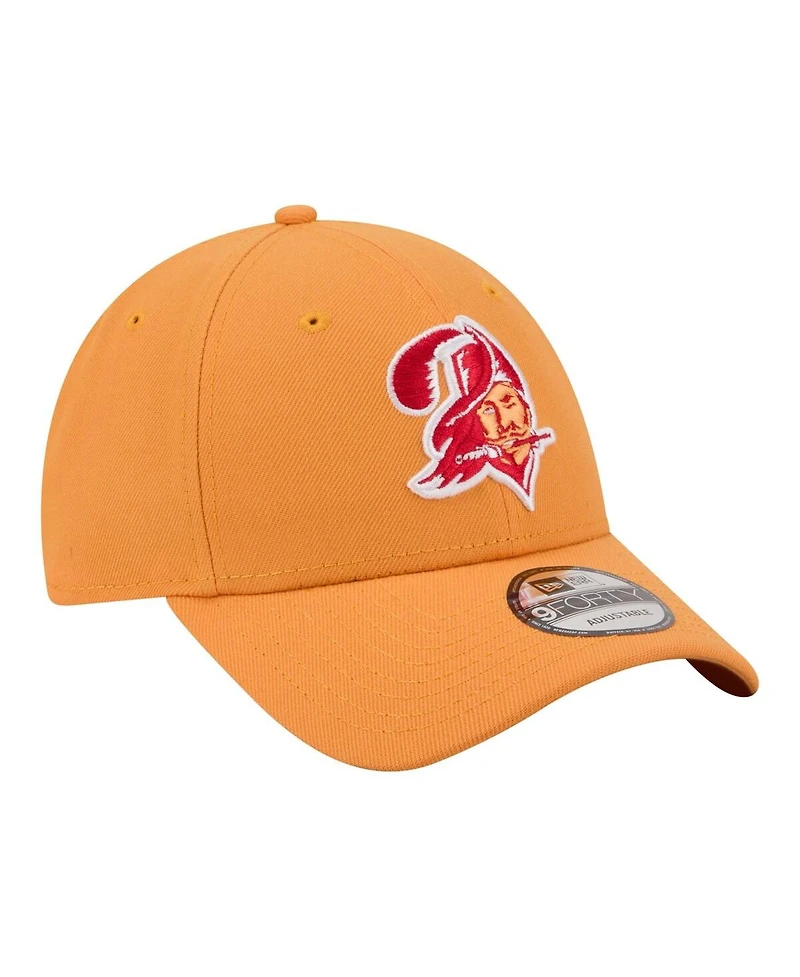 New Era Men's Orange Tampa Bay Buccaneers Core Team 9FORTY Adjustable Hat