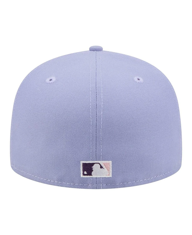 New Era Men's Light Purple Detroit Tigers Lavender Bloom 59FIFTY Fitted Hat