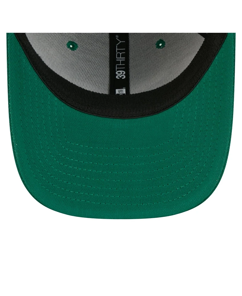 New Era Men's Kelly Green Philadelphia Eagles Core Team 39THIRTY Flex Hat