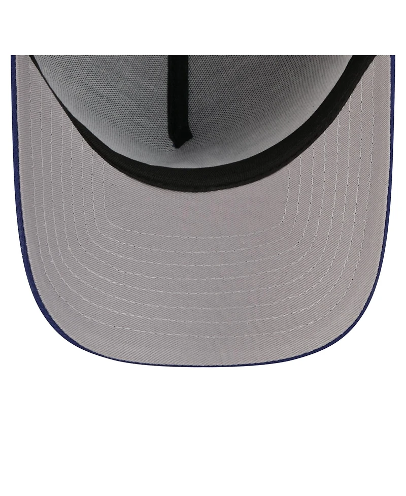 New Era Men's Royal Los Angeles Dodgers A-Frame 59FORTY Fitted Hat