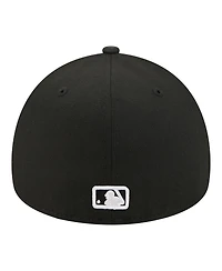 New Era Men's Black York Yankees A-Frame 59FORTY Fitted Hat