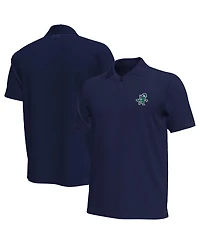 Under Armour Men's Navy Notre Dame Fighting Irish Golf Leprechaun Lightweight Motion Polo Shirt
