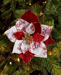 Holiday Lane Holiday Toile Flower Clip, Macy's Exclusive