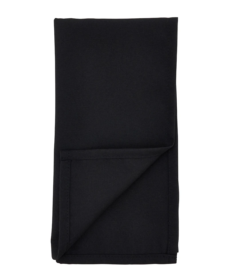 Saro Lifestyle Casual Design Everyday Table Napkins, Set of 12