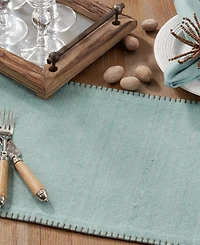Saro Lifestyle Whip Stitched Design Placemats