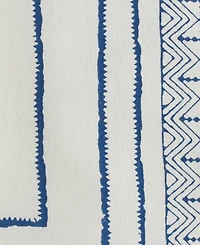Saro Lifestyle Hand Block Cotton Napkins, Set of 4