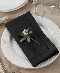 Saro Lifestyle Hemstitched Border Napkins